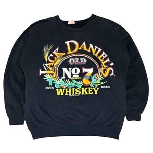 Vintage 1990 Jack Daniel’s Whiskey Novel Teez Crewneck Sweatshirt